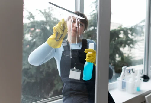 Nettoyage de vitres intérieures et extérieures à Bucy-le-Long